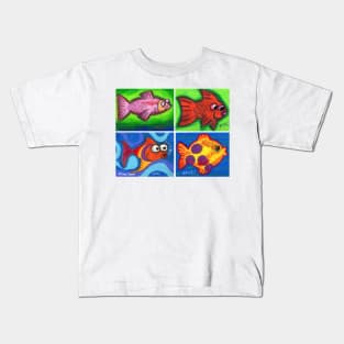 'Java Fish' Kids T-Shirt